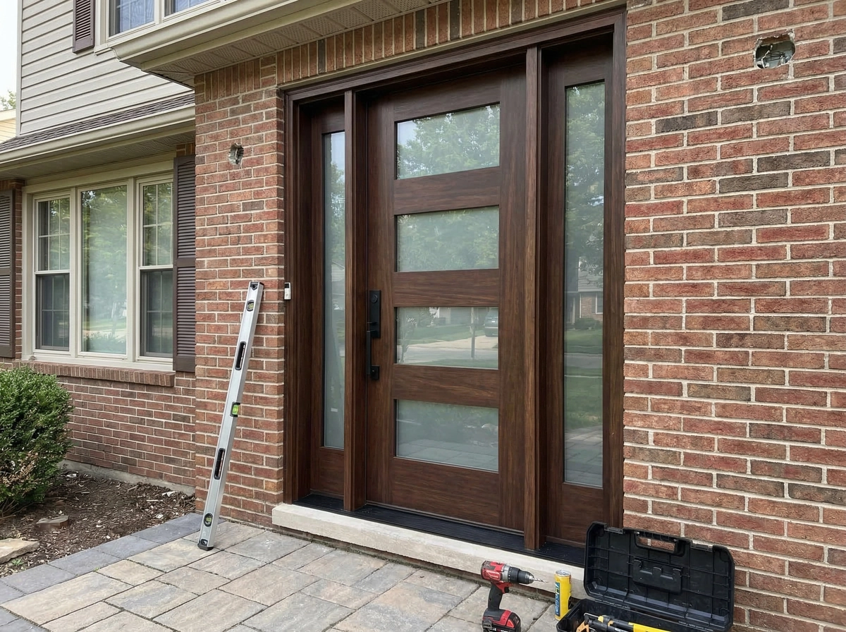 Haustür einbauen: Tipps für Sicherheit und Design