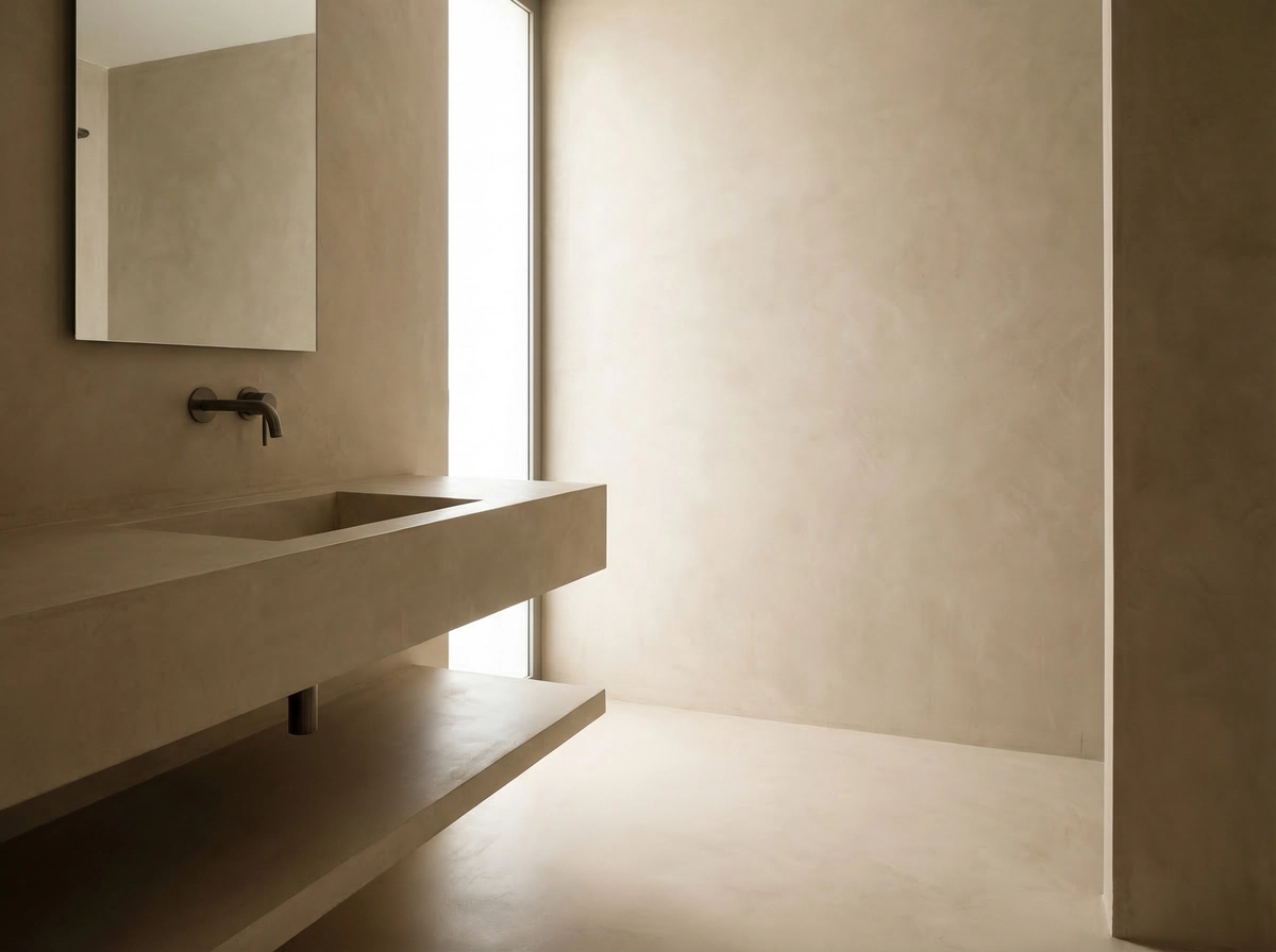 Mikrozement Bad: Elegante und Pflegeleichte Lösung
